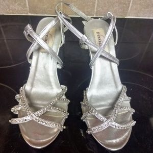 Women's "Dyeables" Brooklyn Silver Shoes